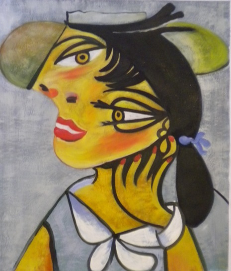 Vendita falso d'autore Portrait femme di Picasso